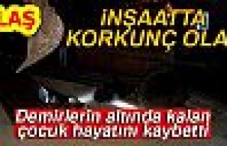 İNŞAATTA KORKUNÇ OLAY!