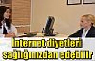 İnternet diyetleri sağlığınızdan edebilir