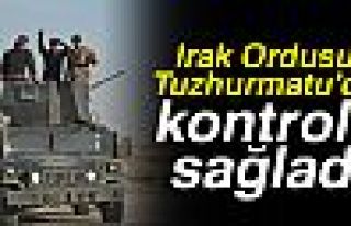 Irak Ordusu kontrolü sağladı!