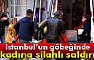 İstanbul'da Şişli’de Kadına Silahlı Saldırı