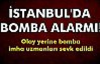 İstanbul'da şüpheli paket alarmı!