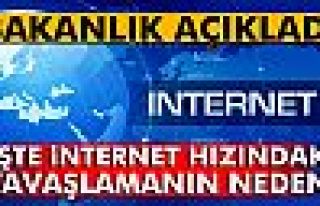 İşte internet hızındaki yavaşlamanın nedeni