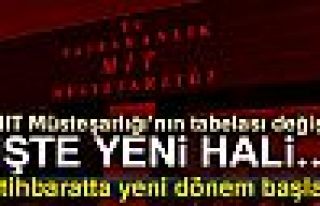 İSTİHBARATTA YENİ DÖNEM BAŞLADI!