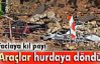 İstinat duvarı çöktü