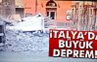 İtalya'da 6.6 büyüklüğünde deprem!