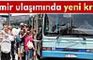 İzmir ulaşımında yeni kriz