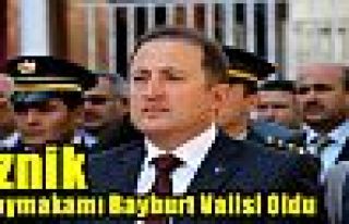 İznik Kaymakamı Bayburt Valisi Oldu