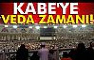 Kabe'ye veda zamanı