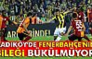 Kadıköy'de Fenerbahçe'nin bileği bükülmüyor