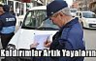 Kaldırımlar Artık Yayaların