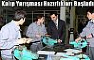 Kalıp Yarışması Hazırlıkları Başladı