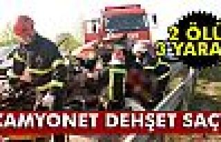 Kamyonet Dehşet Saçtı!