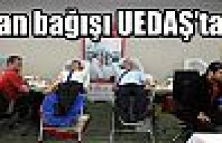 Kan bağışı UEDAŞ’tan 