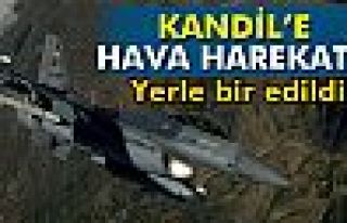 Kandil’e hava harekatı düzenlendi