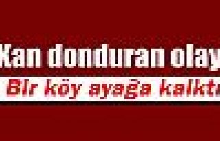 Kayseri'de kan donduran olay