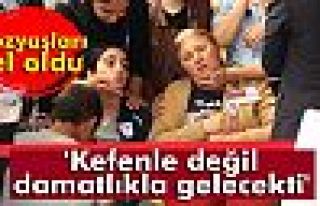 'Kefenle değil, damatlıkla gelecekti'