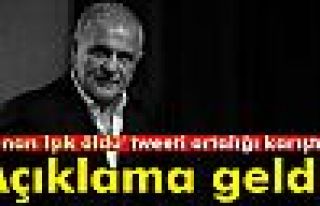 Kenan Işık'la ilgili tweet açıklaması