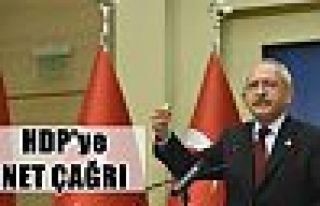 Kılıçdaroğlu HDP’ye çağrıda bulundu