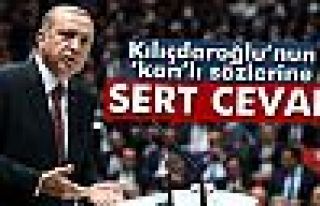 Kılıçdaroğlu’nun ’kan’lı sözlerine cevap...