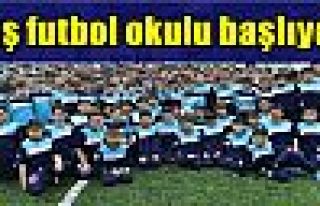  Kış futbol okulu başlıyor