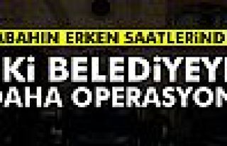 Kızıltepe Belediyesine operasyon: 4 gözaltı