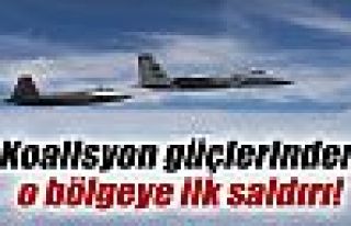 Koalisyon güçlerinden Tikrit'e ilk saldırı