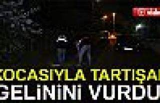 Kocaeli'de kayınpeder gelinini vurdu