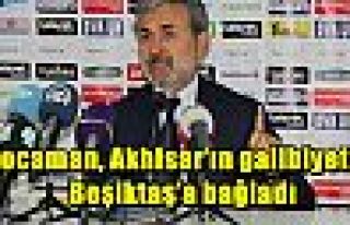 Kocaman, Akhisar’ın galibiyetini Beşiktaş’a...