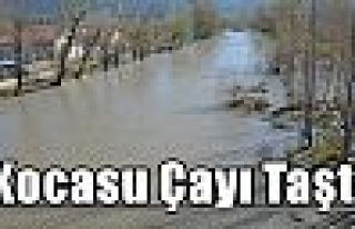 Kocasu Çayı Taştı