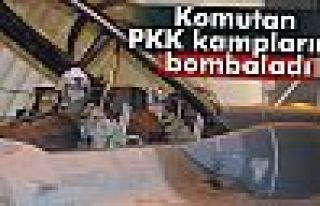 Komutan PKK kamplarını bombaladı