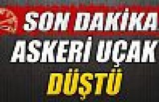 Konya'da askeri uçak düştü:2 Asker Şehit