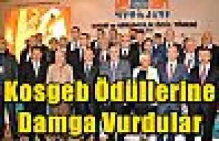 Kosgeb Ödüllerine Damga Vurdular