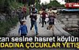 Köylünün imdadına çocuklar yetişti