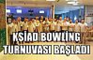 KSİAD BOWLİNG TURNUVASI BAŞLADI