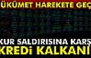 Kur saldırısına karşı kredi kalkanı!