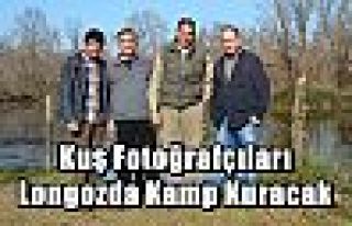 Kuş Fotoğrafçıları Longozda Kamp Kuracak