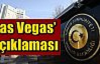 ’Las Vegas’ açıklaması!