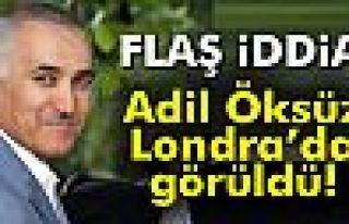 LONDRA'DA GÖRÜLDÜ!