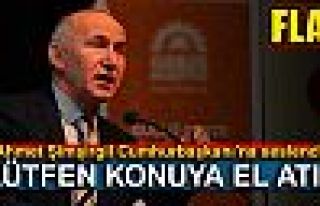 'Lütfen konuya el atın'