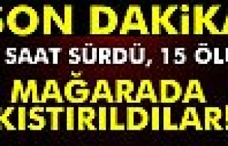 Mağaralarda Kıstırıldılar!