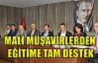 Mali Müşavirlerden Eğitime Tam Destek