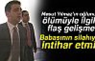 MESUT YILMAZ'IN OĞLU İNTİHAR ETMİŞ!