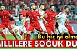 Millilere soğuk duş!