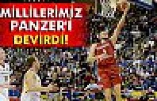 Millilerimiz Panzer'i devirdi!