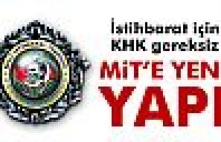 MİT'E YENİ YAPI!