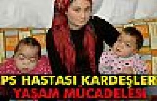 MPS hastası kardeşlerin yaşam mücadelesi