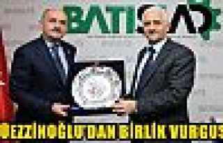 MÜEZZİNOĞLU BATISİAD’I ZİYARET ETTİ…