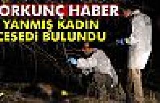 Muğla’da yanmış kadın cesedi bulundu