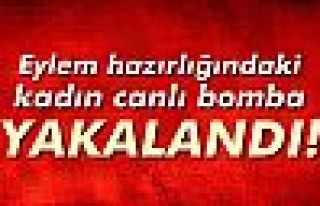 Muş'ta canlı bomba yakalandı