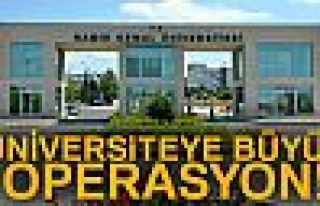 Namık Kemal Üniversitesi'nde FETÖ operasyonu